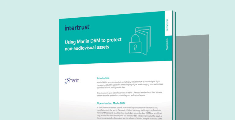 Using Marlin DRM to protect non-audiovisual assets thumbnail