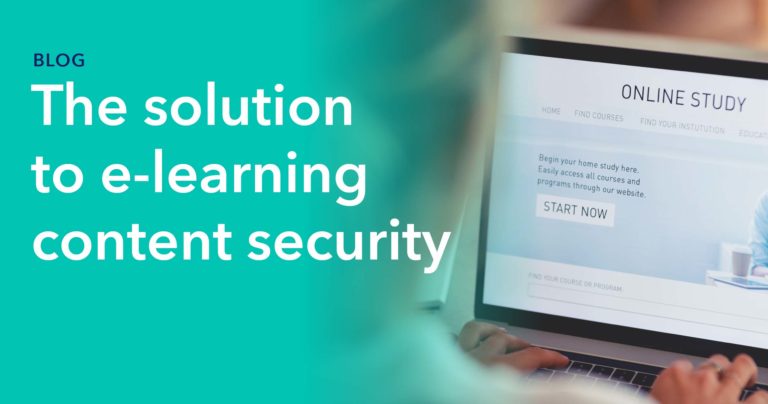 The solution to e-learning content security thumbnail