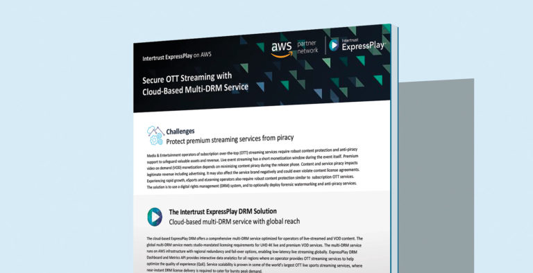 Secure OTT Streaming with Cloud-Based Multi-DRM Service [AWS Media Services] thumbnail