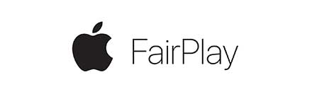 Apple® FairPlay Streaming DRM logo