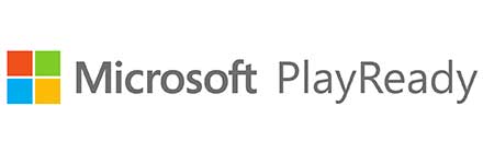 Microsoft® PlayReady DRM logo